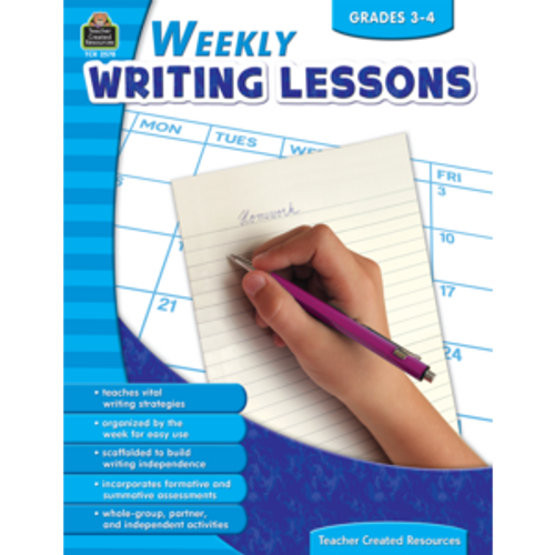 Weekly Writing Lessons, Grades 3-4