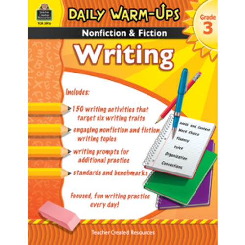 Daily Warm-Ups: Nonfiction & Fiction Writing, Grade 3 Workbook