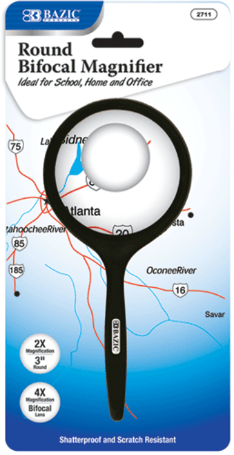 Handheld Magnifier, 3" Round