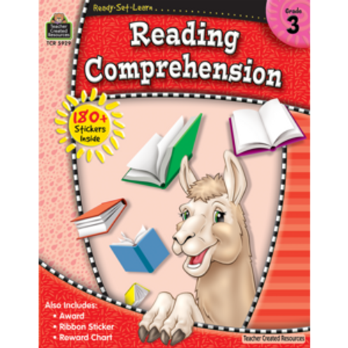 Ready-Set-Learn: Reading Comprehension, Grade 3 Workbook