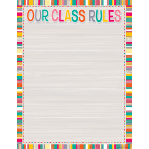 Tropical Punch Our Class Rules Chart