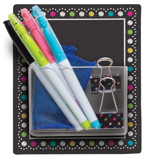 Clingy Thingies Chalkboard Brights Storage Pocket