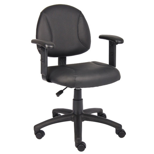 Boss Posture Adjustable Arm Chair - Black