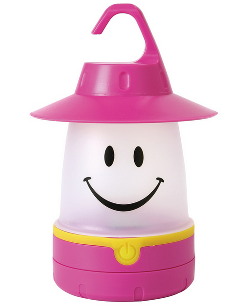 Smile LED Lantern, Raspberry