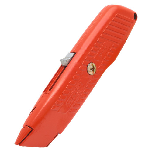 Self-Retracting Safety Utility Knife, Orange