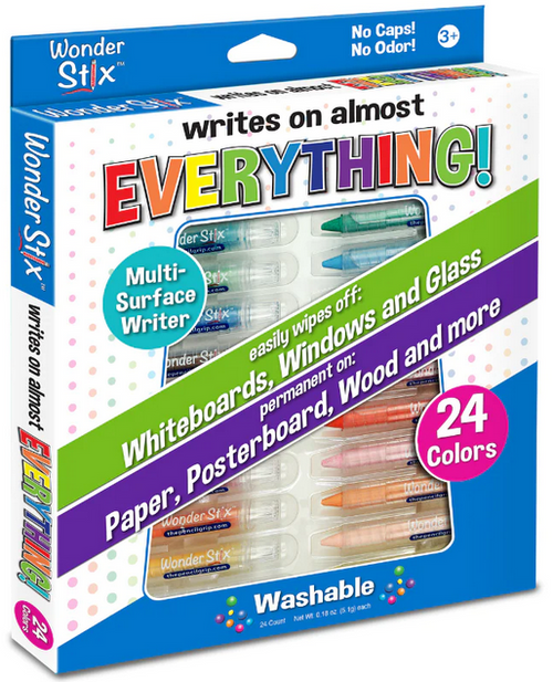 Wonder Stix™ Chalk Crayons, Assorted Pastel Colors (24ct.)