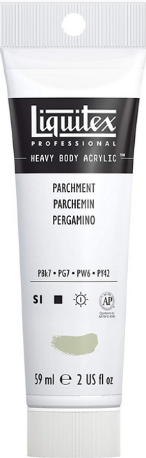 Heavy Body Acrylic Paint, 2 oz, Parchment