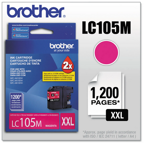 LC105 Magenta Super High-Yield Ink Cartridge