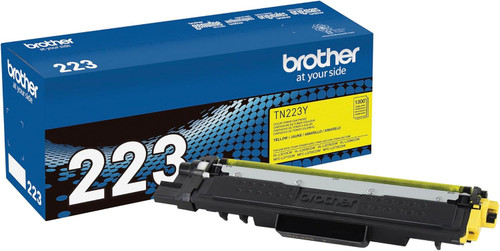 Brother Genuine TN223Y Standard-Yield Toner Cartridge, Yellow