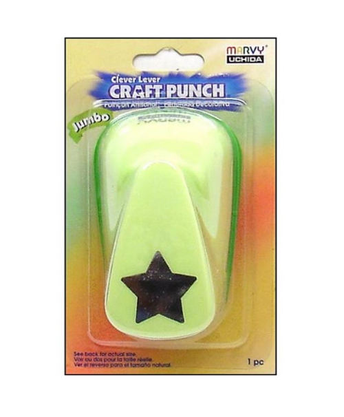 1" Jumbo Craft Punch, Star