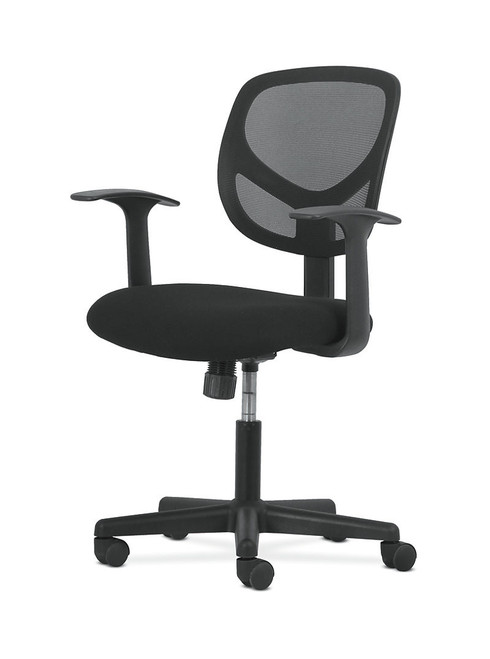 HON "Sadie" Series Mid Back Task Chair with Arms - Black