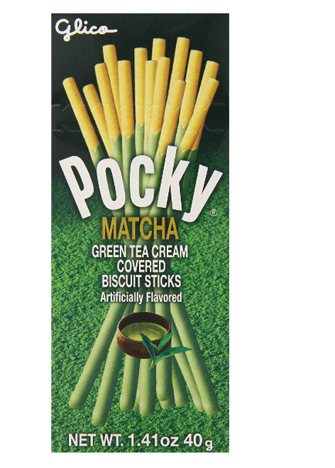 Pocky Biscuit Sticks, Matcha (Green Tea)