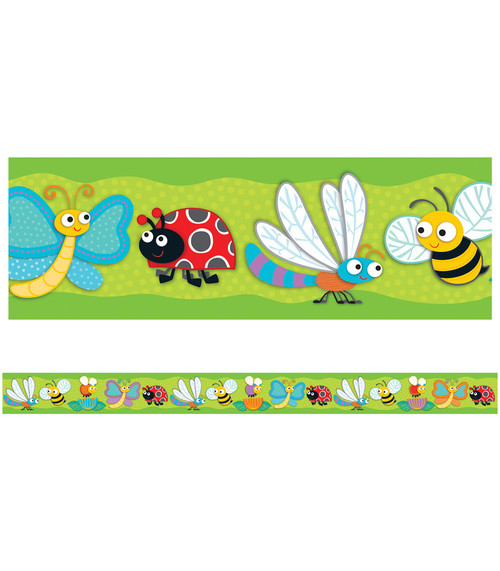 "Buggy" For Bugs Straight Border Trim