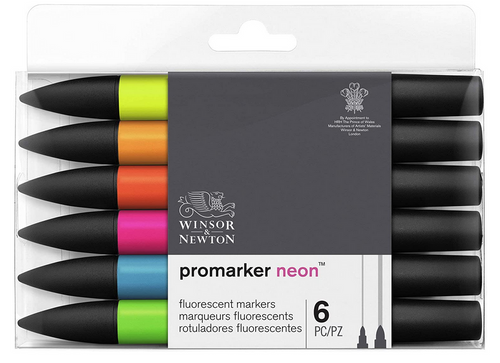 Dual Tip Neon Marker Set (6ct.)