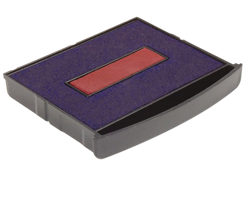 Date Stamp Pad Refill, Red/Blue