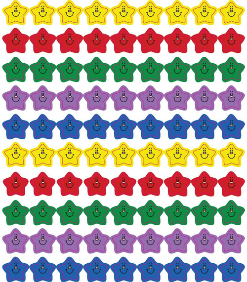 Smiling Stars Mini Stickers