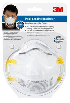 N95 Particle Respirator, 2 pack