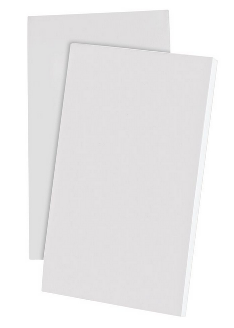 Recycled Unruled Scratch Pad, White, 3"x5"