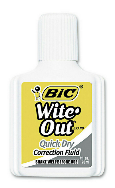 Wite-Out White Correction Fluid (20mL)