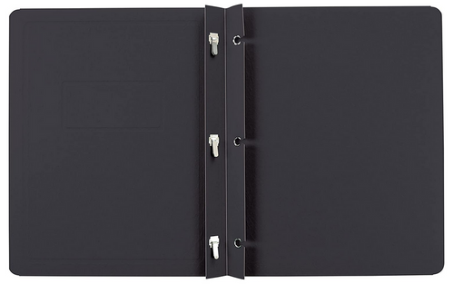 Report Covers, Letter Size, 3 Prong, Black