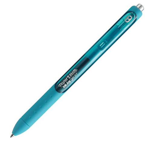 Paper Mate InkJoy Retractable Gel Pen, Medium Point (0.7mm), Teal