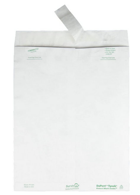 Tyvek Envelope, 10"x13", White