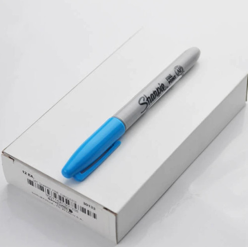Sharpie Permanent Marker, Fine Point, Turquoise