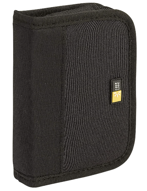 USB Flash Drive Case, Black, 6 Capacity