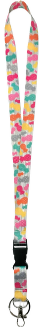 Tropical Punch Pineapples Lanyard