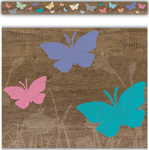 TCR8552 - Home Sweet Classroom Spring Straight Border Trim