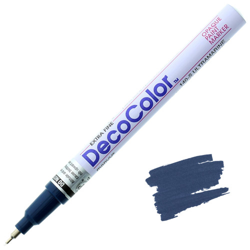 Uchida DecoColor Paint Marker, Extra Fine Point, Ultramarine