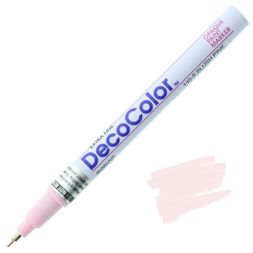 Uchida DecoColor Paint Marker, Extra Fine Point, Blush Pink