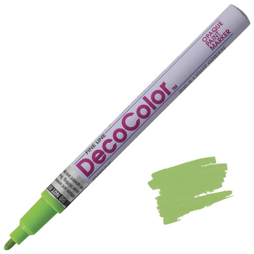 Uchida DecoColor Paint Marker, Fine Point, Light Green