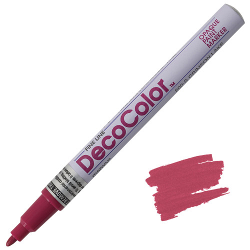 Uchida DecoColor Paint Marker, Fine Point, Crimson Lake
