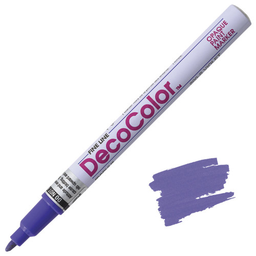 Uchida DecoColor Paint Marker, Fine Point, Violet
