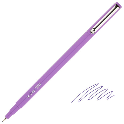 Uchida Le Pen Fine Line Marker Pen, Micro-Fine Point (0.3mm), Amethyst