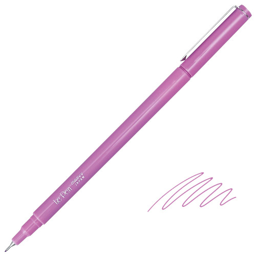 Uchida Le Pen Fine Line Marker Pen, Micro-Fine Point (0.3mm), Orchid