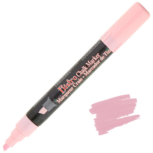 Uchida Bistro Chalk Marker, Chisel Tip, Blush Pink