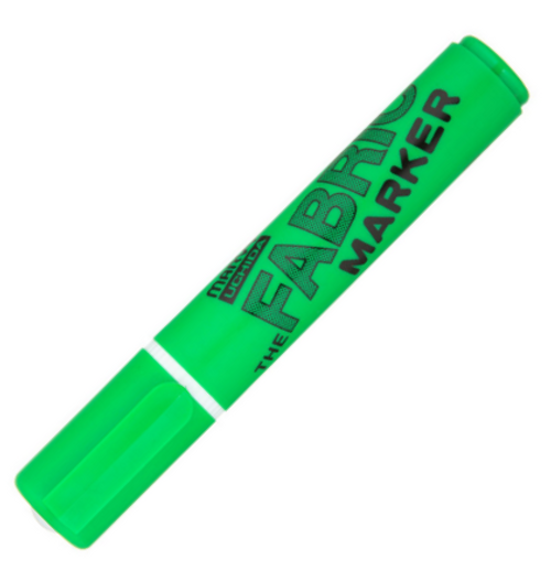 Fabric Marker, Broad, Fluorescent Green