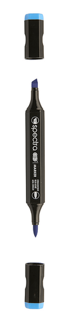 Spectra AD Twin Tip Alcohol Marker, Cerulean Blue