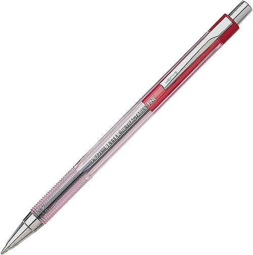 Pilot The Better Retractable Ballpoint Pen, Fine Point (0.7mm), Red