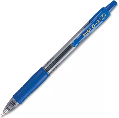 PIL31119 - Individual pen of Retractable Bold G2 Gel Ink Rolling Ball Pen Blue