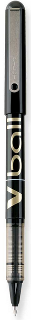 Pilot V Ball Rolling Ball Pen, Fine Point (0.7mm), Black