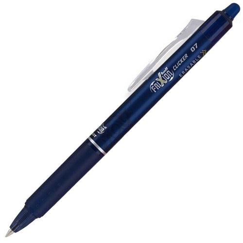 PIL31477 - Individual pen of FriXion Clicker Gel Pen, Erasable, Fine Point (0.7mm), Navy Ink