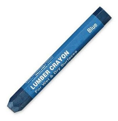 Lumber Crayon, Blue