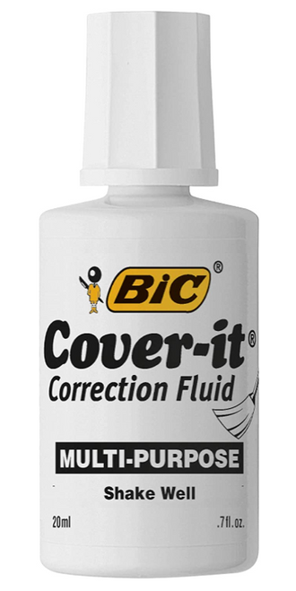 Cover-It Multi-Purpose White Correction Fluid (20mL)