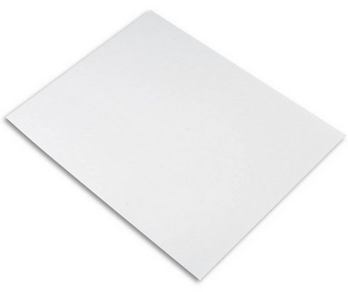 6-Ply Railroad Board, 22"x28", White