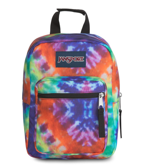 JanSport Big Break Lunch Bag, Red/Multi Hippie Days