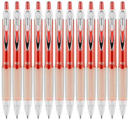 Uniball Signo 207 Fashion Gel Pen, Medium Point (0.7mm), Red