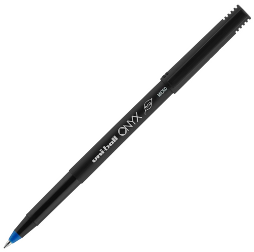 Onyx Rollerball Pen, Micro Point (0.5mm), Blue